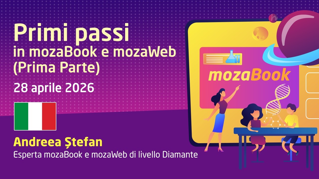 Primii pași în mozaBook și mozaWeb (Partea a I-a) - <b>2026</b>
